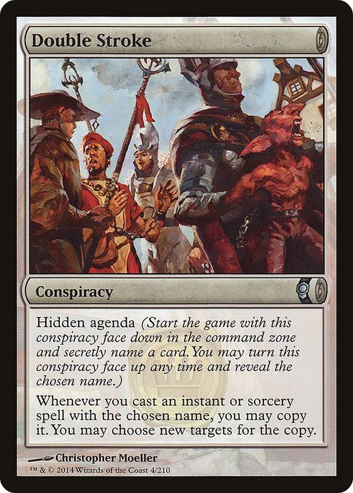 Double Stroke in the group Magic the Gathering / Types / Colors / Colorless at Proxyprinters.com (64722)