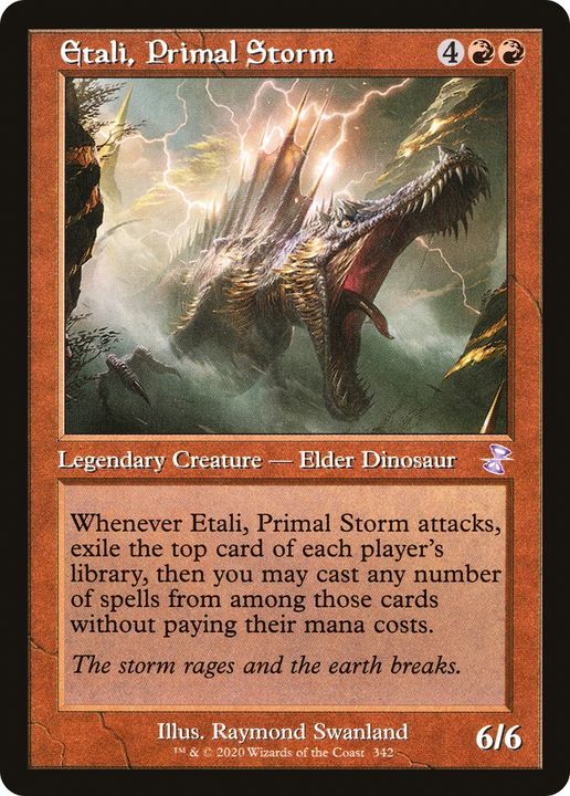 Etali, Primal Storm in the group Magic the Gathering / Types / Colors / Red at Proxyprinters.com (64743)