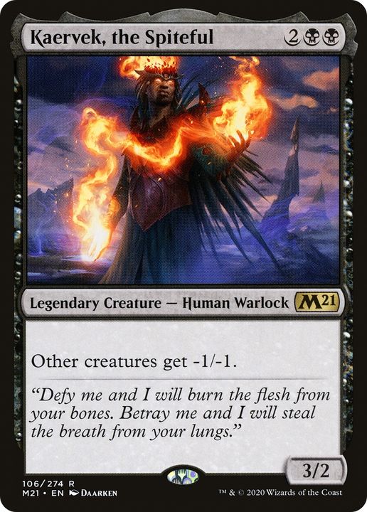 Kaervek, the Spiteful in the group Magic the Gathering / Sets / Core Set 2021 at Proxyprinters.com (64747)