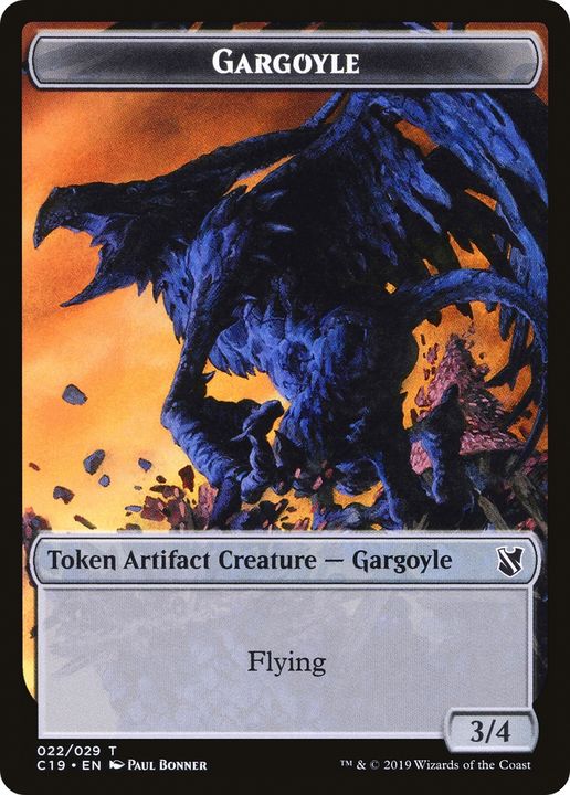 Gargoyle in the group Magic the Gathering / Sets / Commander 2019 Tokens at Proxyprinters.com (64767)