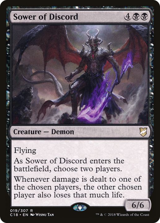 Sower of Discord in the group Magic the Gathering / Sets / Commander 2018 at Proxyprinters.com (64777)