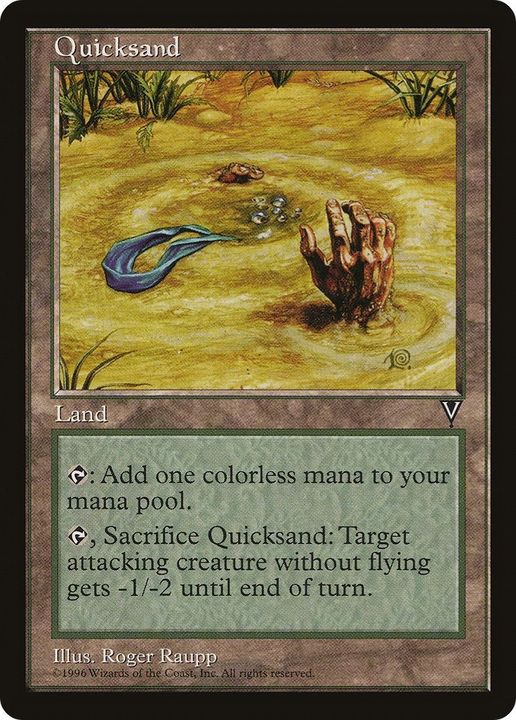 Quicksand in the group Magic the Gathering / Types / Colors / Colorless at Proxyprinters.com (6482)