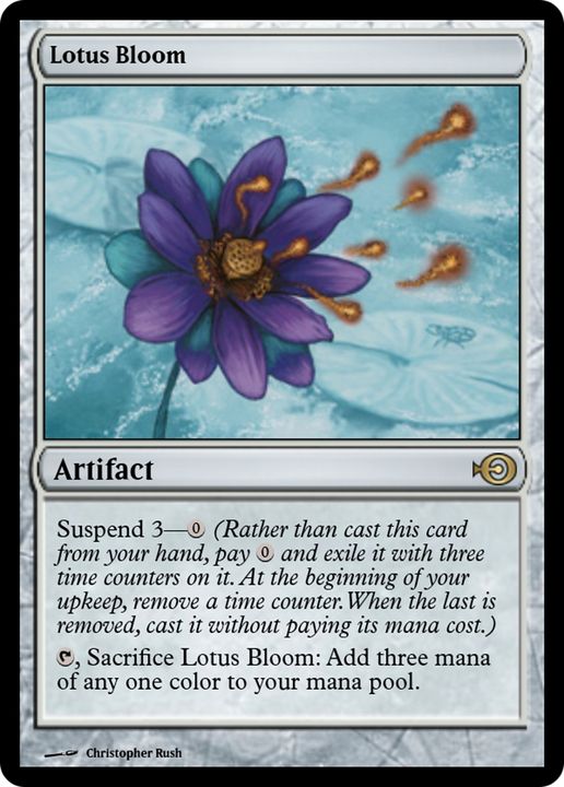 Lotus Bloom in the group Magic the Gathering / Types / Artifacts / Artifact at Proxyprinters.com (64821)