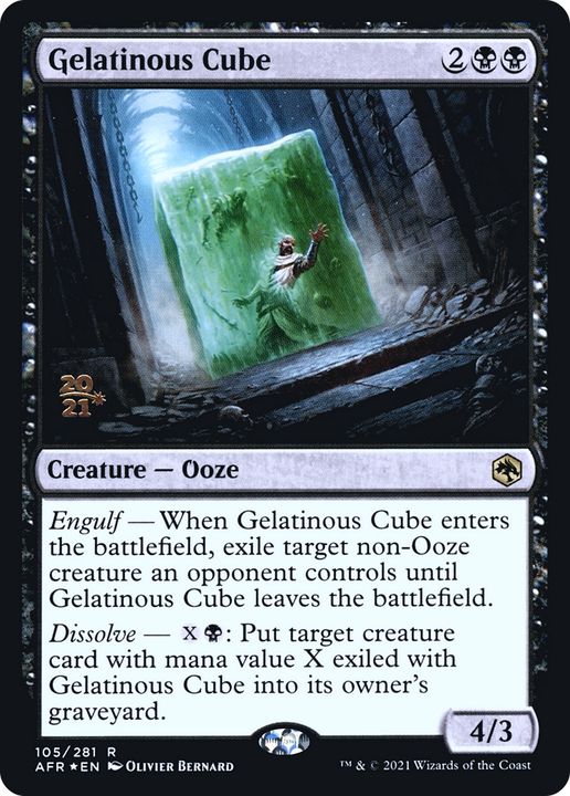 Gelatinous Cube in the group Magic the Gathering / Types / Colors / Black at Proxyprinters.com (64824)