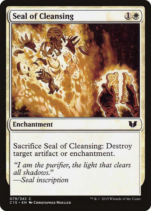 Seal of Cleansing in the group Magic the Gathering / Types / Enchantment / Enchantment at Proxyprinters.com (64836)