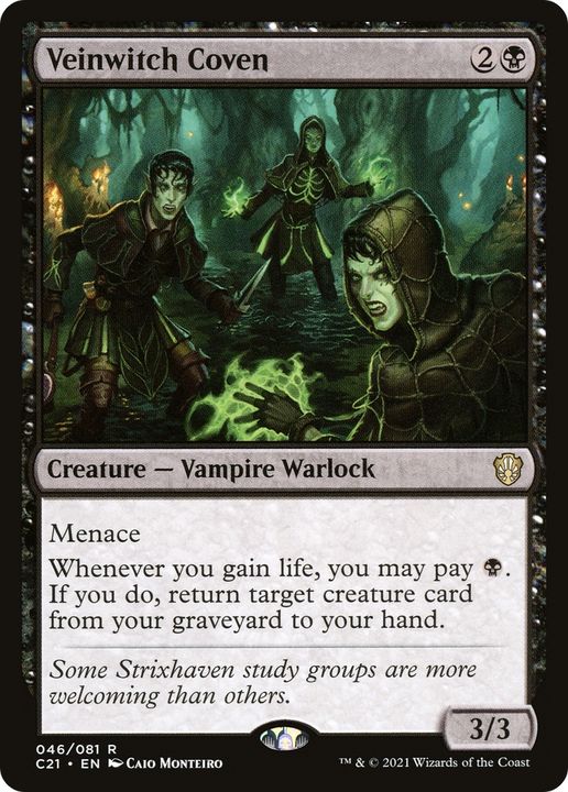 Veinwitch Coven in the group Magic the Gathering / Types / Colors / Black at Proxyprinters.com (64841)