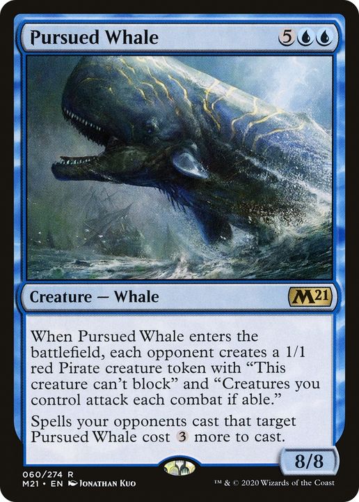 Pursued Whale in the group Magic the Gathering / Sets / Core Set 2021 at Proxyprinters.com (64854)