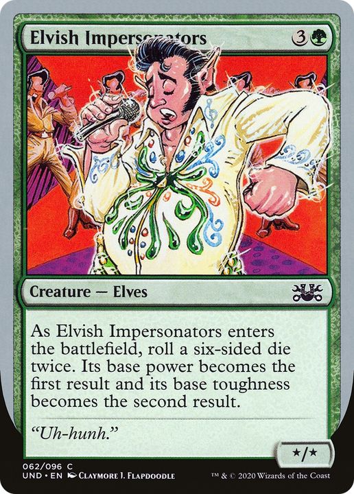 Elvish Impersonators in the group Magic the Gathering / Types / Colors / Green at Proxyprinters.com (64865)