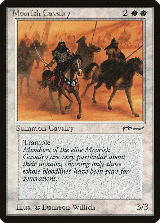 Moorish Cavalry in the group Magic the Gathering / Sets / Arabian Nights at Proxyprinters.com (6487)