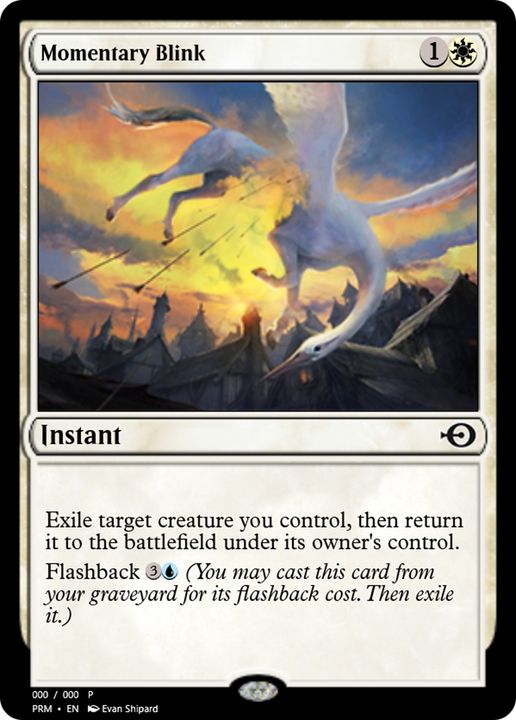 Momentary Blink in the group Magic the Gathering / Types / Colors / White at Proxyprinters.com (64870)