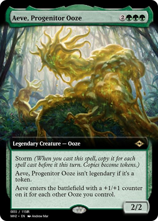 Aeve, Progenitor Ooze in the group Magic the Gathering / Types / Colors / Green at Proxyprinters.com (64873)