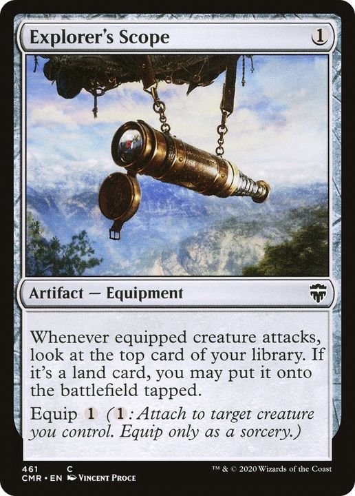 Explorer's Scope in the group Magic the Gathering / Types / Artifacts / Artifact at Proxyprinters.com (64896)