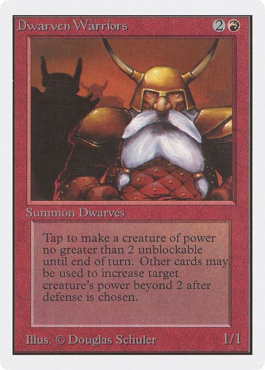 Dwarven Warriors in the group Magic the Gathering / Sets / Unsanctioned at Proxyprinters.com (6492)