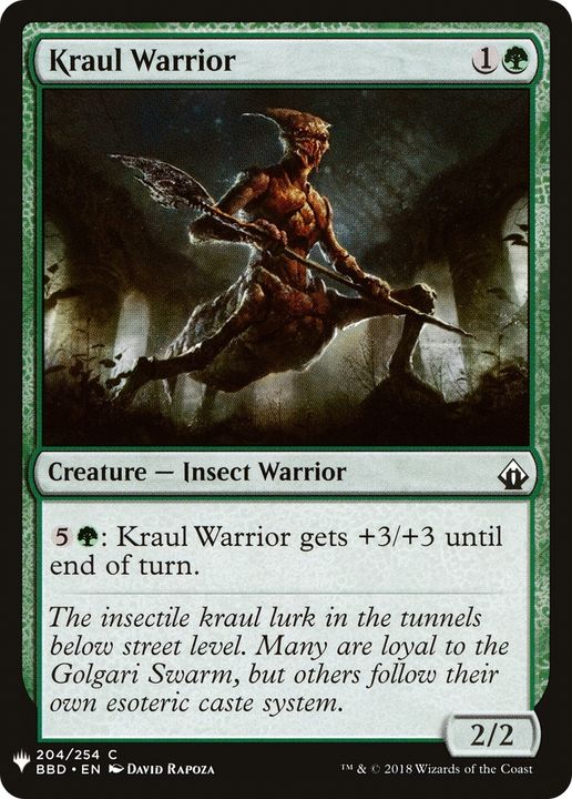 Kraul Warrior in the group Advanced search at Proxyprinters.com (64923)