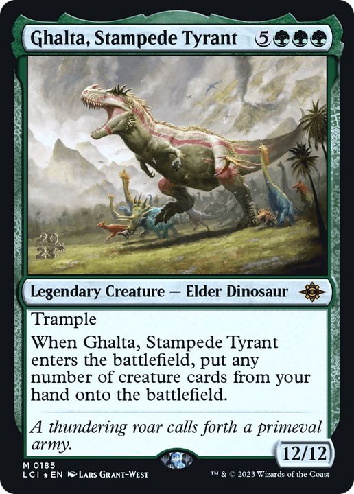 Ghalta, Stampede Tyrant in the group Magic the Gathering / Types / Colors / Green at Proxyprinters.com (64961)