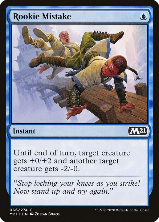 Rookie Mistake in the group Magic the Gathering / Types / Colors / Blue at Proxyprinters.com (64965)