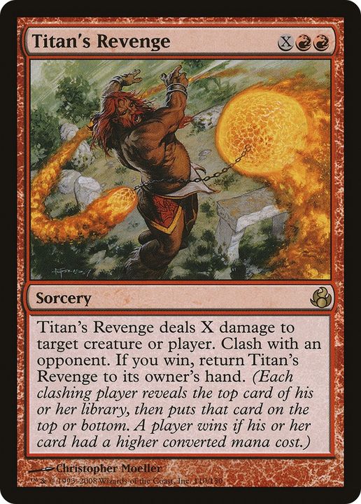 Titan's Revenge in the group Magic the Gathering / Types / Colors / Red at Proxyprinters.com (64984)