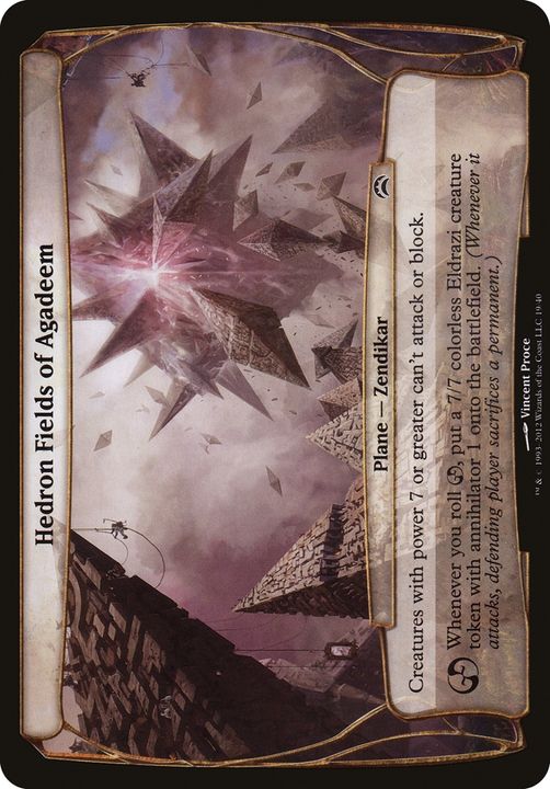 Hedron Fields of Agadeem in the group Magic the Gathering / Types / Colors / Colorless at Proxyprinters.com (64986)