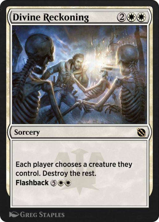 Divine Reckoning in the group Magic the Gathering / Types / Colors / White at Proxyprinters.com (64999)