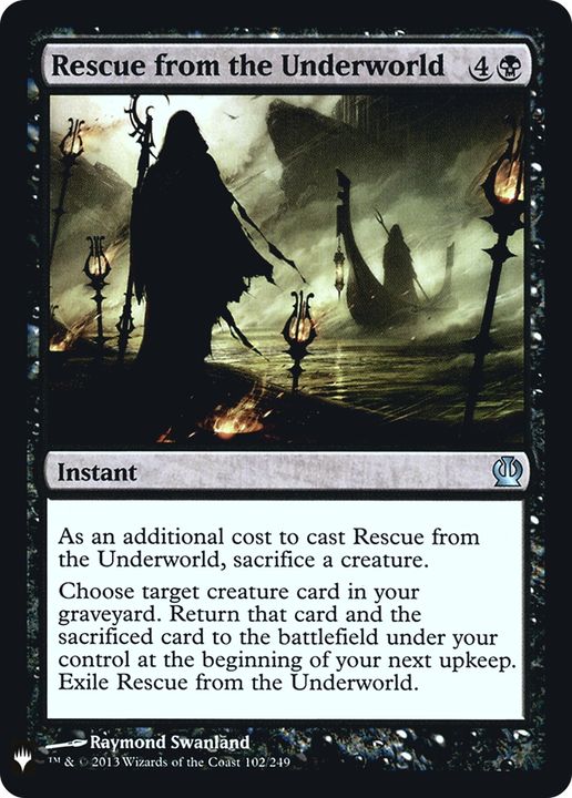 Rescue from the Underworld in the group Magic the Gathering / Sets / The List at Proxyprinters.com (65003)