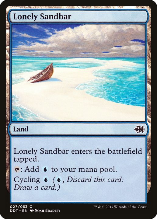 Lonely Sandbar in the group Magic the Gathering / Types / Colors / Colorless at Proxyprinters.com (65010)