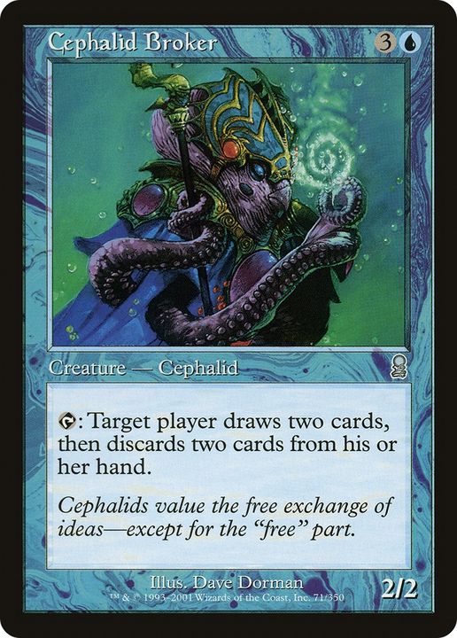 Cephalid Broker in the group Magic the Gathering / Sets / Odyssey Promos at Proxyprinters.com (65026)