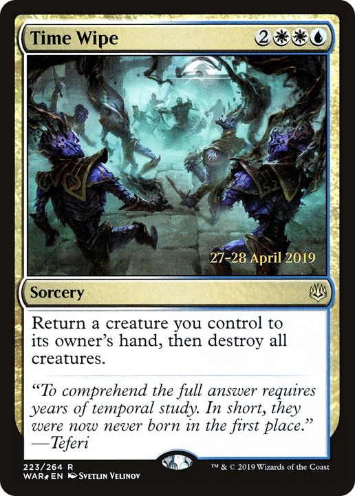 Time Wipe in the group Magic the Gathering / Types / Colors / Multicolors / U, W at Proxyprinters.com (65031)