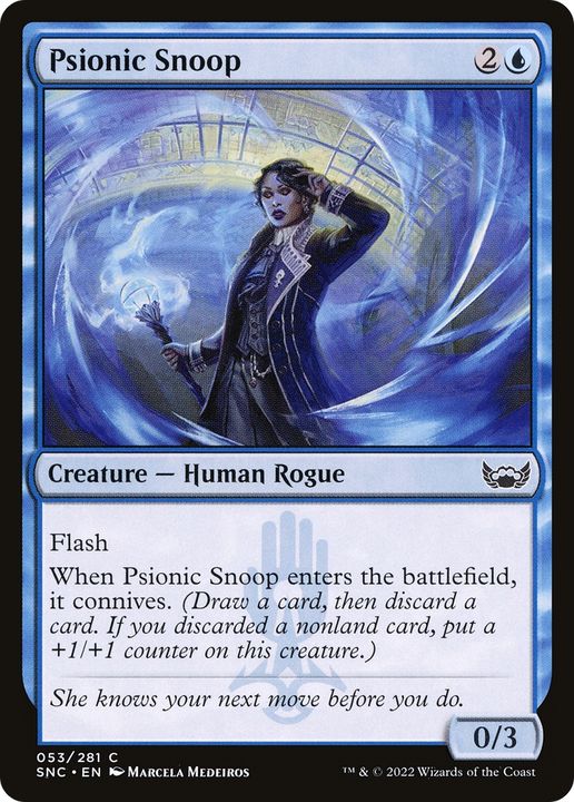 Psionic Snoop in the group Magic the Gathering / Types / Creatures / Human at Proxyprinters.com (65040)