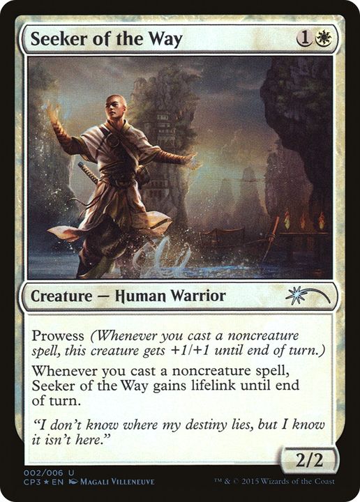 Seeker of the Way in the group Magic the Gathering / Types / Creatures / Warrior at Proxyprinters.com (65051)