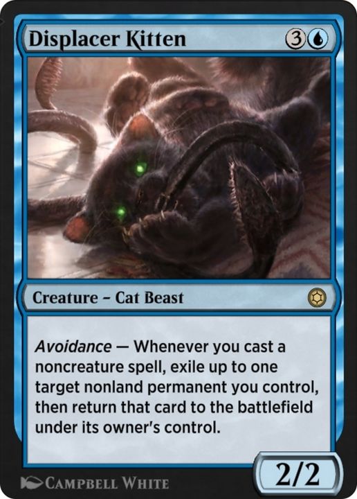 Displacer Kitten in the group Magic the Gathering / Types / Colors / Blue at Proxyprinters.com (65055)