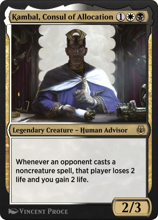 Kambal, Consul of Allocation in the group Magic the Gathering / Sets / Kaladesh Remastered at Proxyprinters.com (65078)