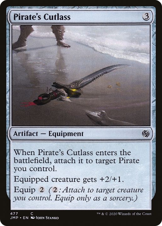 Pirate's Cutlass in the group Magic the Gathering / Types / Artifacts / Artifact at Proxyprinters.com (65081)