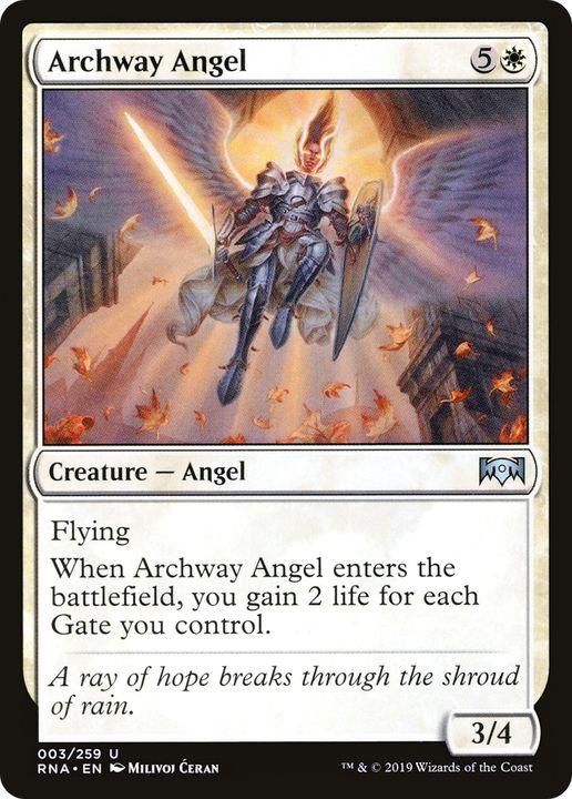 Archway Angel in the group Magic the Gathering / Sets / Ravnica Remastered at Proxyprinters.com (65093)