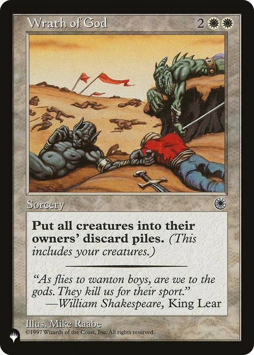 Wrath of God in the group Singles at Proxyprinters.com (65097)