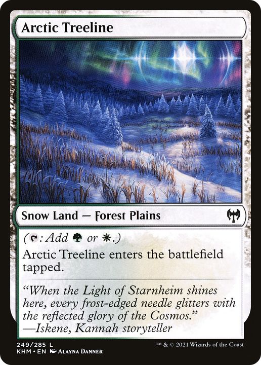 Arctic Treeline in the group Magic the Gathering / Types / Land / Forest at Proxyprinters.com (65098)