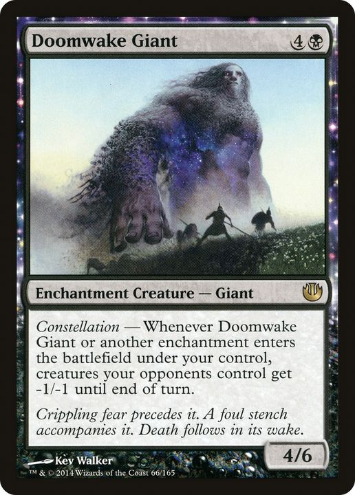 Doomwake Giant in the group Magic the Gathering / Types / Colors / Black at Proxyprinters.com (65099)