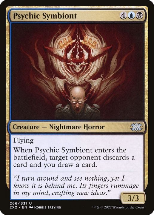 Psychic Symbiont in the group Magic the Gathering / Types / Colors / Multicolors / B, U at Proxyprinters.com (6511)