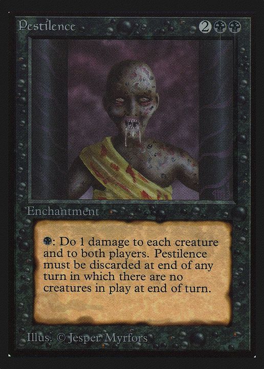 Pestilence in the group Magic the Gathering / Sets / Intl. Collectors' Edition at Proxyprinters.com (65158)