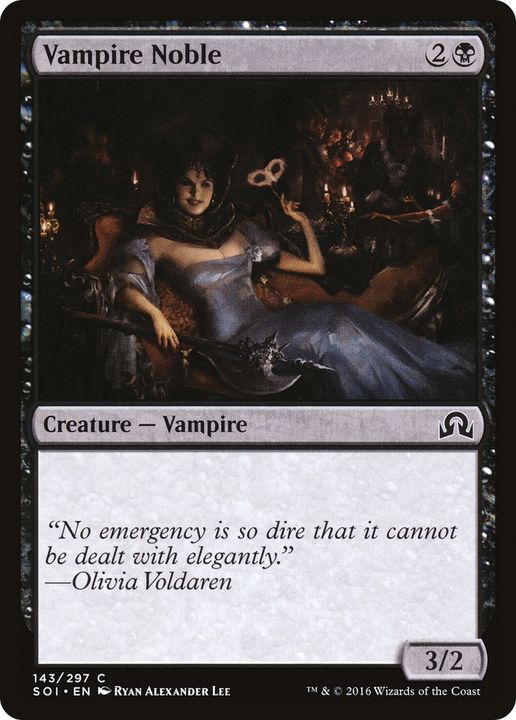 Vampire Noble in the group Magic the Gathering / Sets / Shadows over Innistrad at Proxyprinters.com (65177)