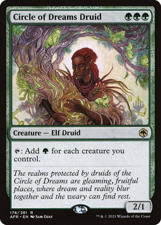 Circle of Dreams Druid in the group Magic the Gathering / Sets / Adventures in the Forgotten Realms Promos at Proxyprinters.com (65178)