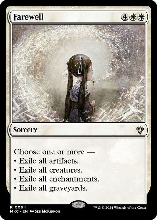 Farewell in the group Magic the Gathering / Types / Colors / White at Proxyprinters.com (6521)