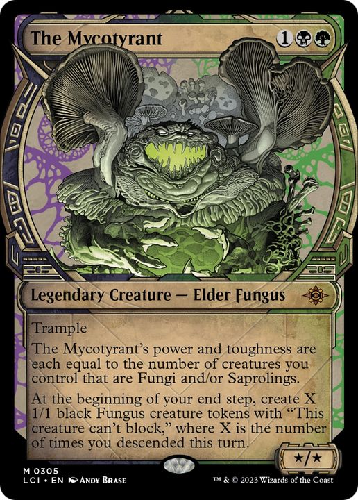 The Mycotyrant in the group Magic the Gathering / Sets / The Lost Caverns of Ixalan at Proxyprinters.com (65267)