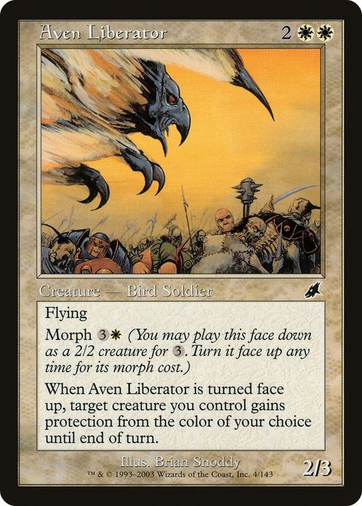 Aven Liberator in the group Magic the Gathering / Types / Colors / White at Proxyprinters.com (65271)