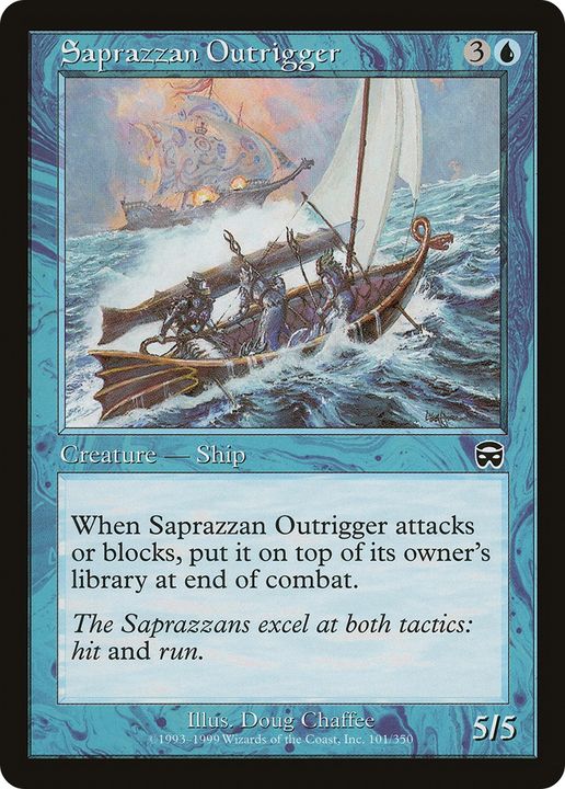 Saprazzan Outrigger in the group Magic the Gathering / Types / Colors / Blue at Proxyprinters.com (65272)