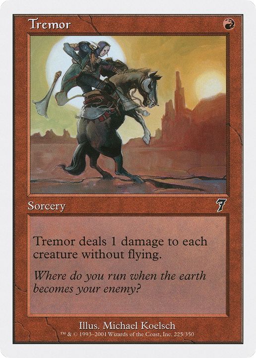 Tremor in the group Magic the Gathering / Sets / Seventh Edition at Proxyprinters.com (65277)