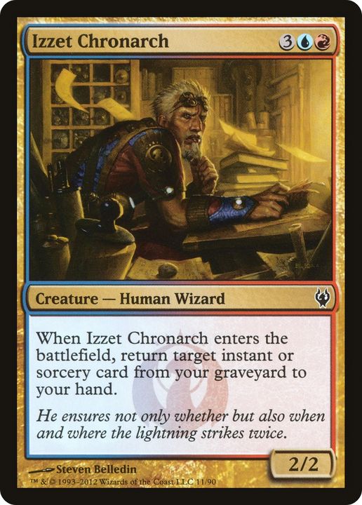 Izzet Chronarch in the group Magic the Gathering / Sets / Duel Decks: Izzet vs. Golgari at Proxyprinters.com (65279)