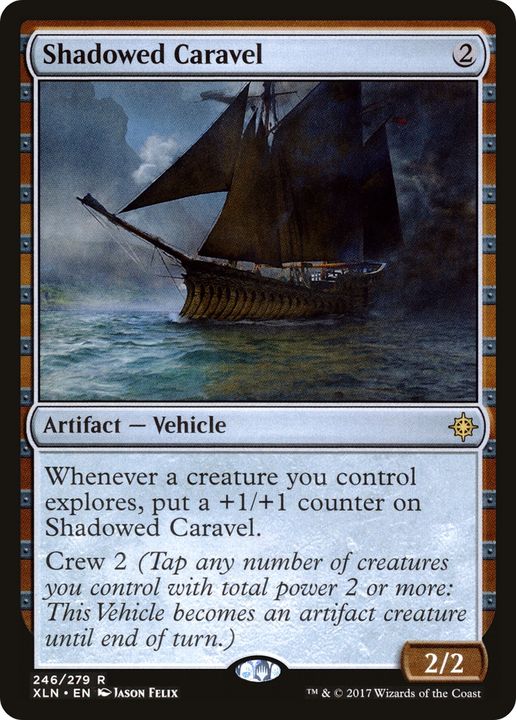 Shadowed Caravel in the group Magic the Gathering / Types / Artifacts / Artifact at Proxyprinters.com (65284)