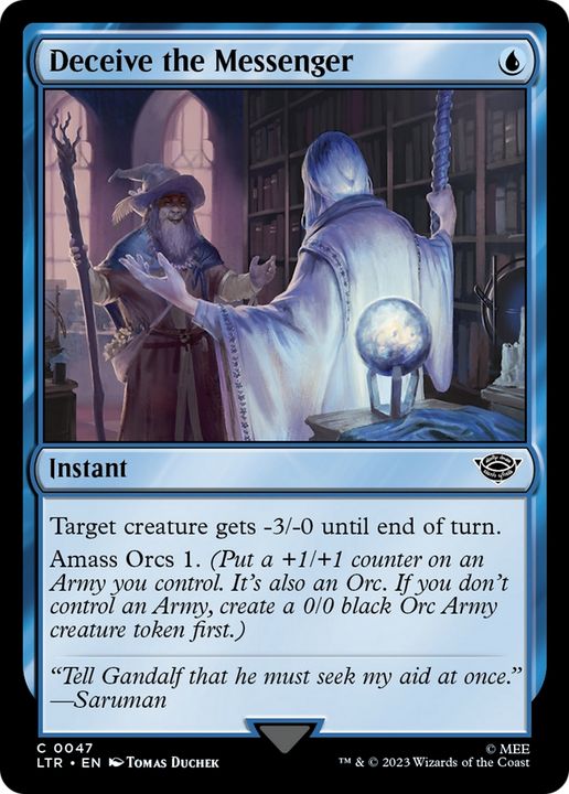 Deceive the Messenger in the group Magic the Gathering / Types / Colors / Blue at Proxyprinters.com (65296)