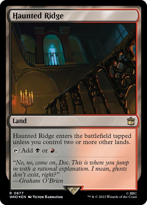 Haunted Ridge in the group Magic the Gathering / Types / Colors / Colorless at Proxyprinters.com (65299)