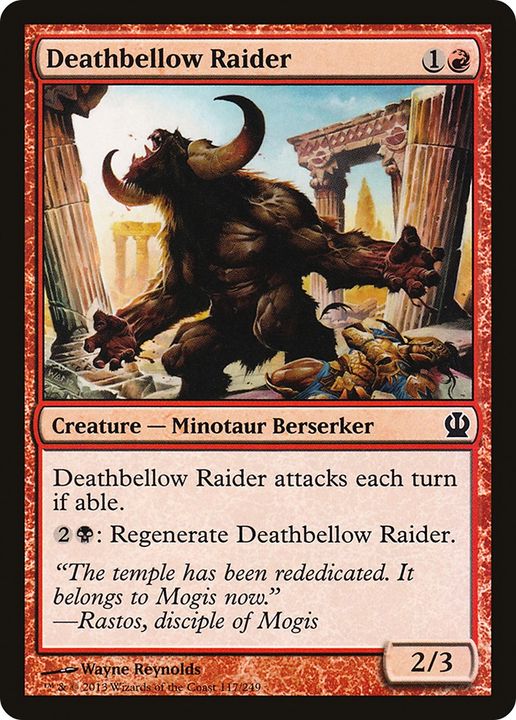 Deathbellow Raider in the group Magic the Gathering / Types / Colors / Red at Proxyprinters.com (65312)